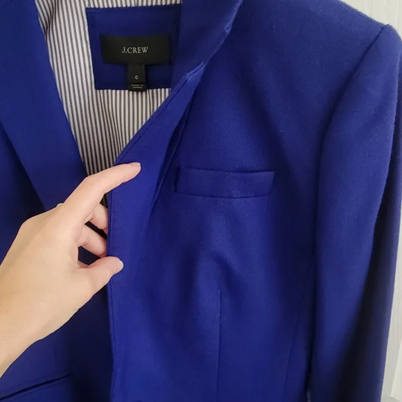 J. Crew Parke blazer in wool flannel, size 0 - Picture 9 of 11